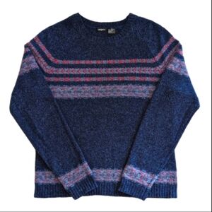 Vintage Tangents Lambs Wool Pullover Sweater Sz M